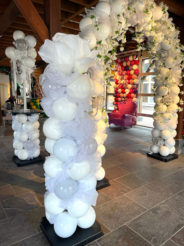ballon decoratie bruiloft