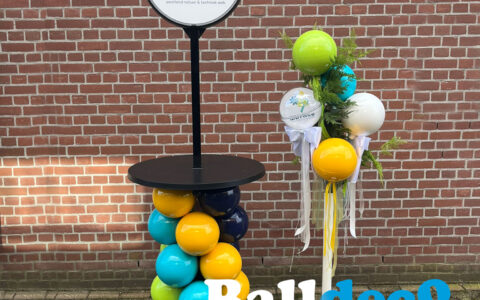 Ballon statafel en beursdecoratie WNT Web